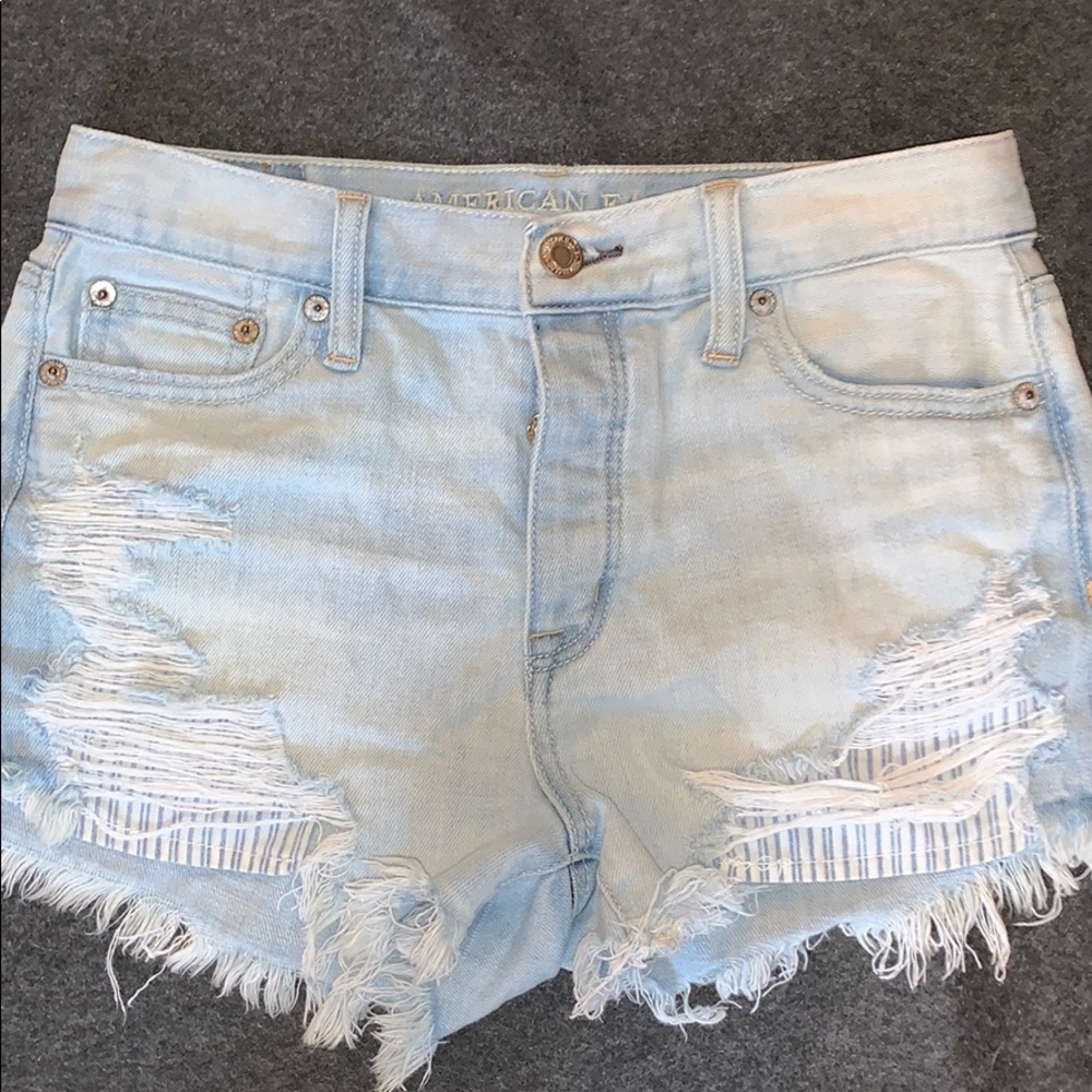 American eagle jean shorts